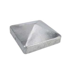 Galvanised Post Caps
